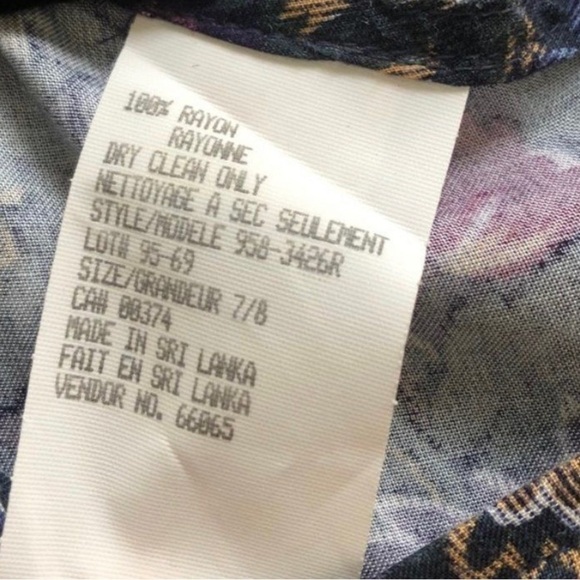 Northern Traditions Vintage Two Piece Dress - Picture 6 of 7